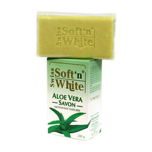 Swiss SOFT N WHITE ALOE VERA SOAP 